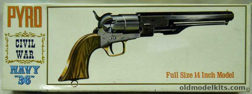 Pyro 1/1 US Civil War Navy 36 Pistol, G208-150 plastic model kit